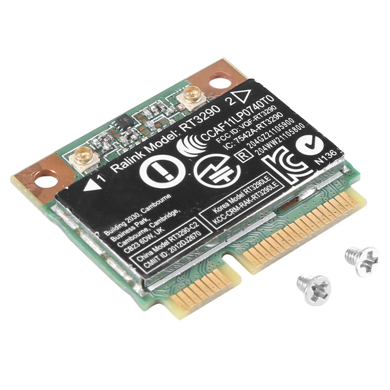بطاقة نصف صغيرة pci-e لطابعة HP CQ58 ، Ghz ، RT3290 ، G/N ، لاسلكية ، واي فاي ، بلوتوث ، BT ، مناسبة لطابعة HP CQ58 ، M4 ، M6 ، S ، DV4