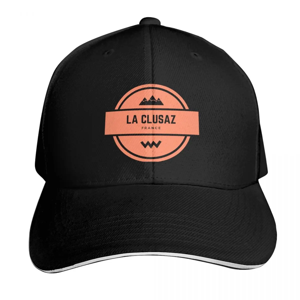 

La Clusaz France French Alps Mountain Snowboard Ski Resort Vintage Logo Baseball Cap Rave luxury caps Golf Men Women's