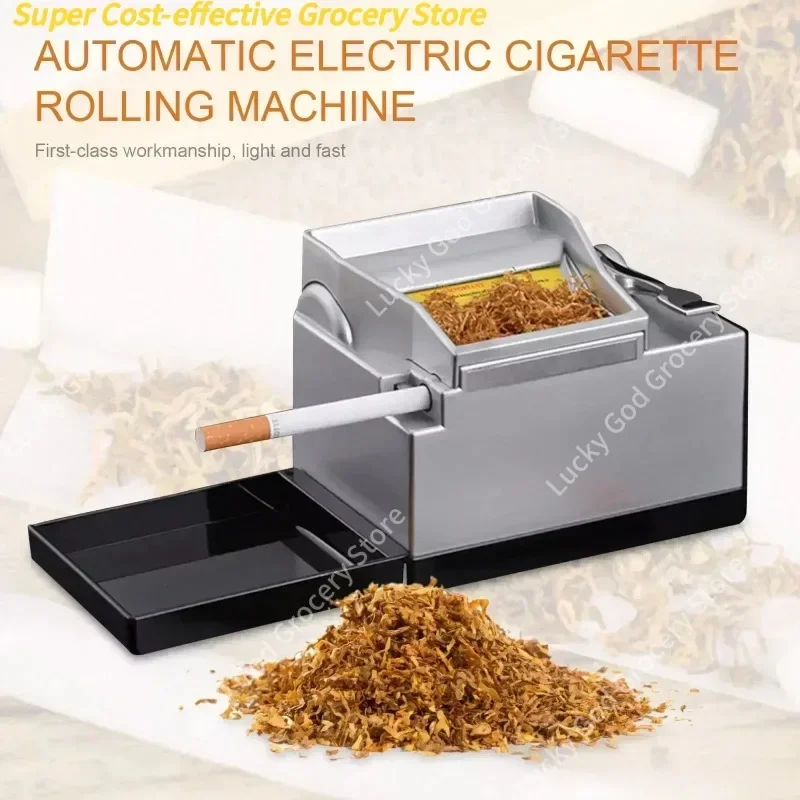 Nueva máquina inyectora de cigarrillos, tubo de humo potable, máquina laminadora de cigarrillos eléctrica automática, herramientas para hacer cigarrillos DIY
