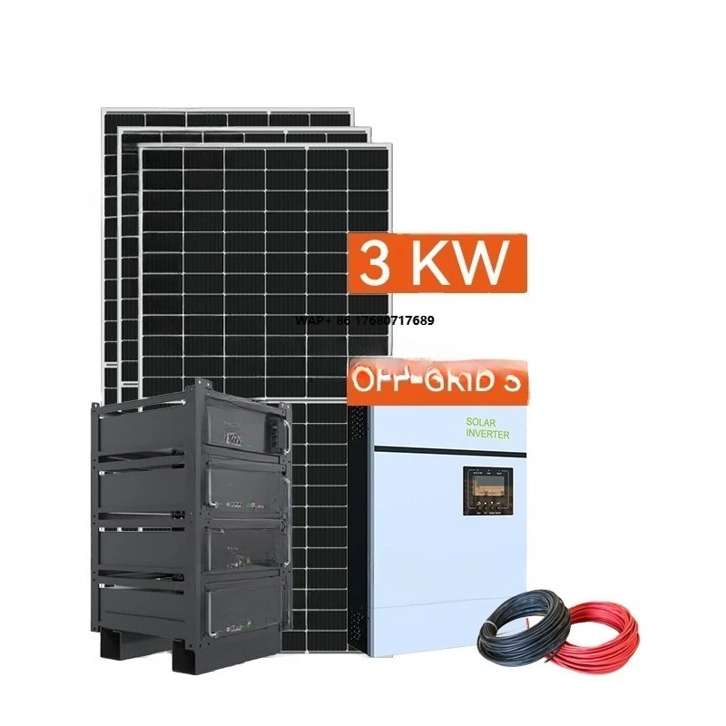 

Solar Energy System 1Kw Solar Panel System Home Power 1KW Off-Grid Solar Energy System with 1kw 2kw 3kw