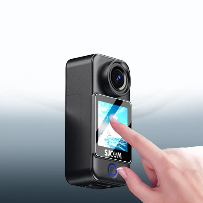 3 Buah Pelindung Layar Film Lembut Bening TPU Pelindung Layar untuk SJCAM C400 Pocket C300 Aksesori Perlindungan Kamera Aksi