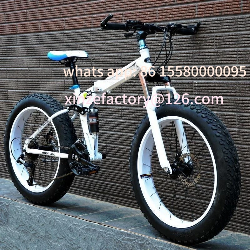 

Customizable Shock Absorption Off-Road Variable Speed Rough Wheel Wide Tire Folding Beach SnowmobileChildren Adult Mountain Bike