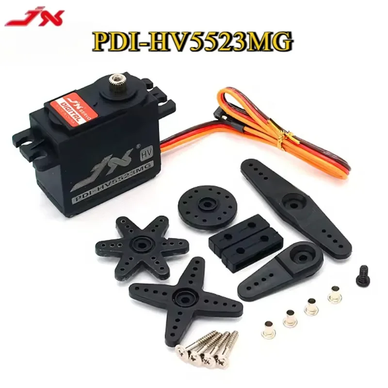 JX サーボ PDI-HV5523MG 23KG 8.4V 0.16 秒メタルギア標準サーボ 1:8 1:10 RC カーロボット飛行機 PDI-6225MG-300 HV アップグレード用