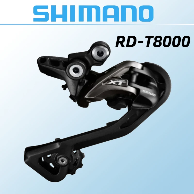 

Задний переключатель SHIMANO DEORE XT T8000, длинная клетка, 10 скоростей, для горного велосипеда, путешествий, оригинал