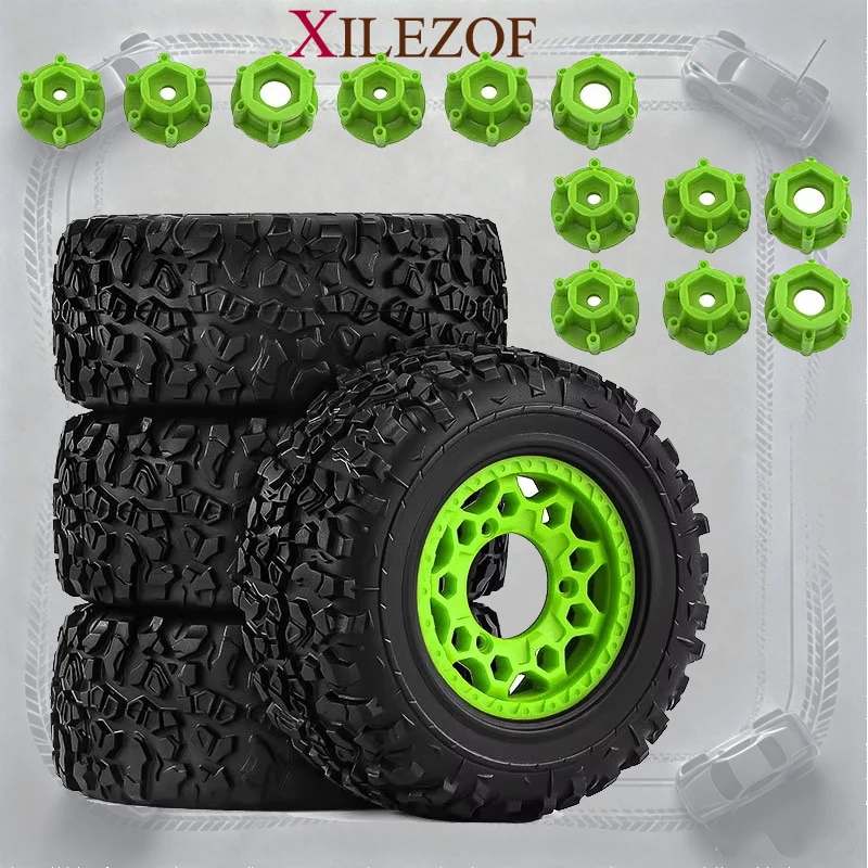 1/8 1/10 RC Buggy Off‑Road Tires Desert Buggy Tyres for Traxxas Slash ARRMA Senton Losi Tenacity HPI Redcat SST 2012