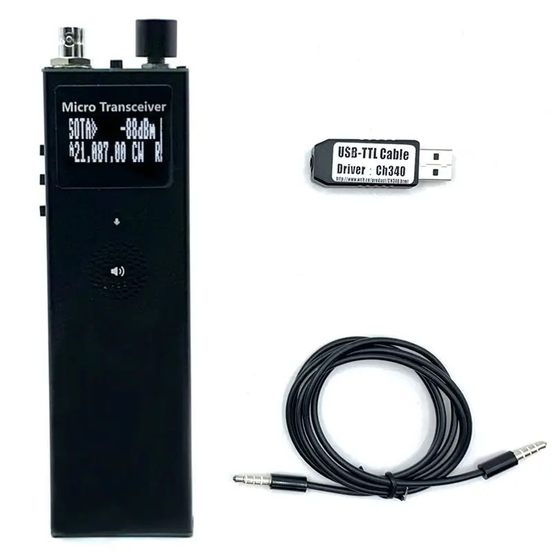 A69EHF SSB QRP Transceiver USDX Handheld Transceiver CW AM SSB -Band Handheld Portable Transceiver Tool Accessories 0.5Mhz- 30MH