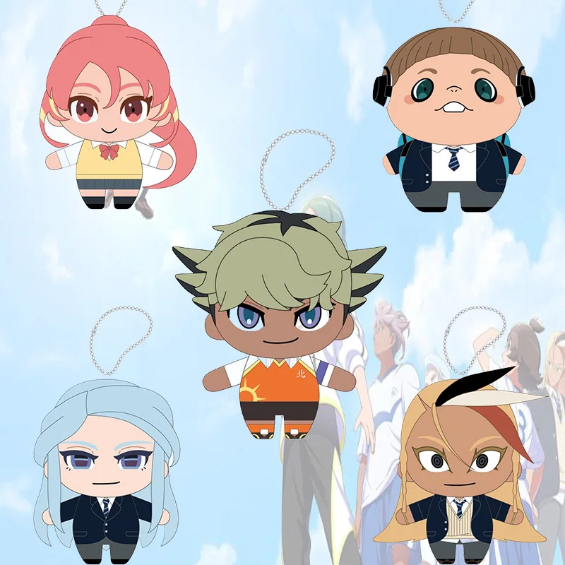 Inazuma Eleven ANIME 6CM Acrylic Pendant Keychains Accessories Car Key Chain Key Ring Phone Bag Hanging Jewelry Gifts