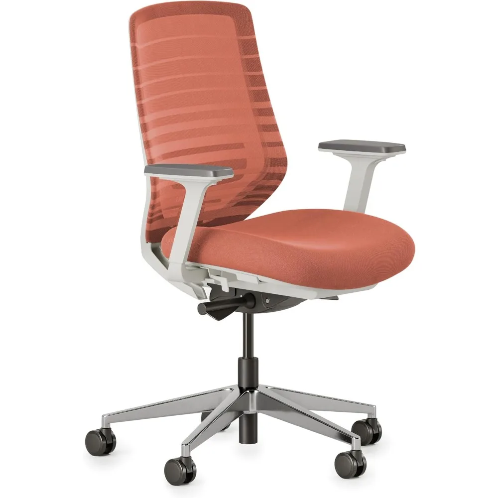 

Ergonomic Chair - A Versatile Desk Chair with Adjustable Lumbar Support, Breathable Mesh Backrest, and Smooth Wheels - Experien