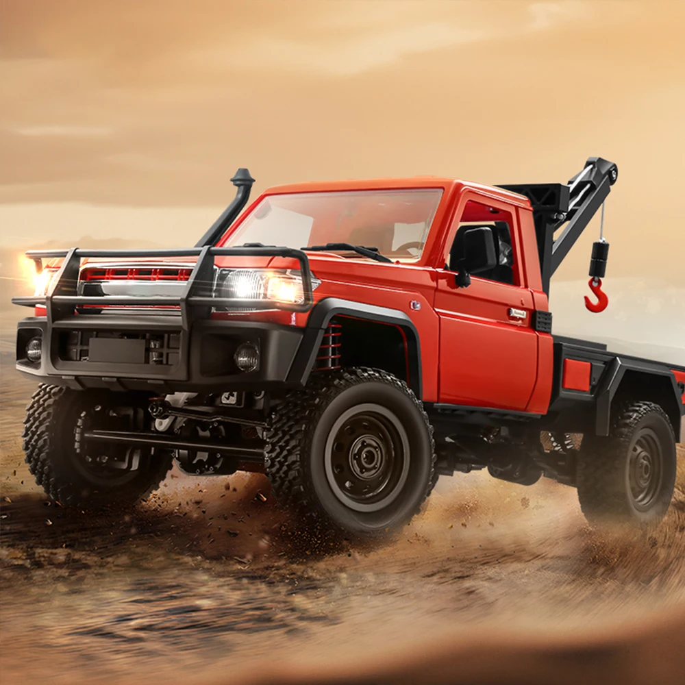 

1:12 MN MODEL MN82T 4WD RC Rescue Vehicle Off-road Car Climbing Truck Simulation Pickup Rock Crawler Collection Toy for Adult