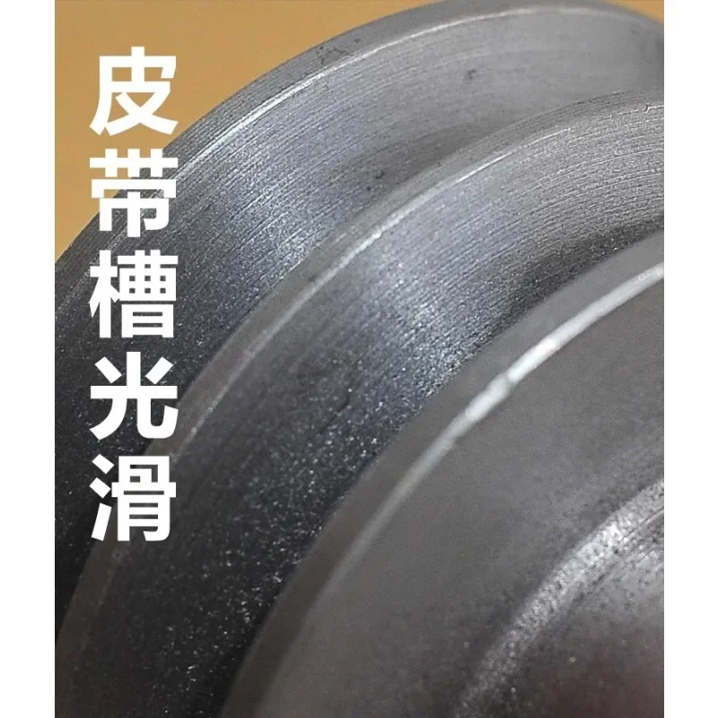 1PC V-Belt Pulley Motor Pulleys Hollow 5-8mm Discs Dia Ø90-130mm For 1A Type Belts