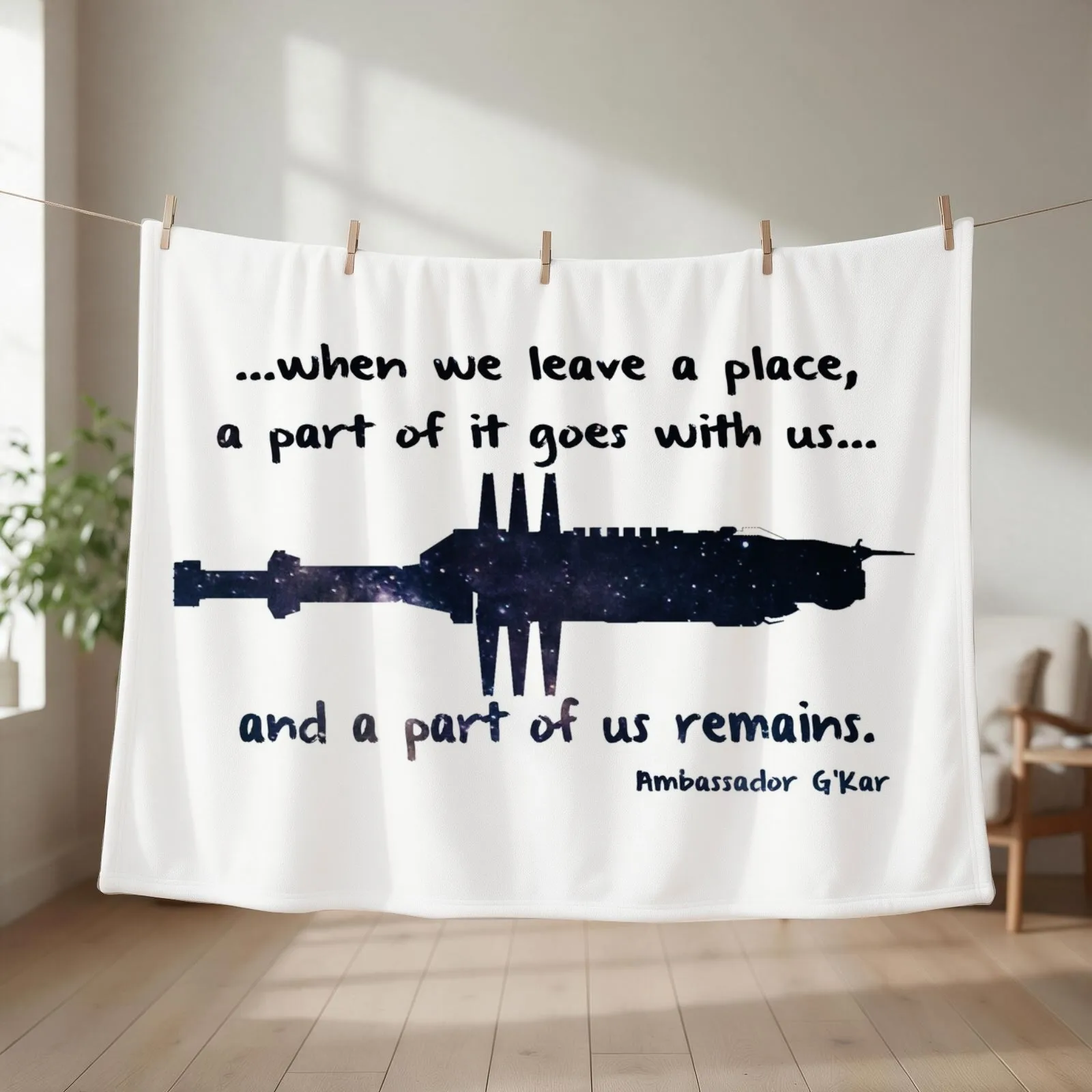 When we leave a place Throw Blanket couch cozy soft plush fuzzy picnic outdoor blanket