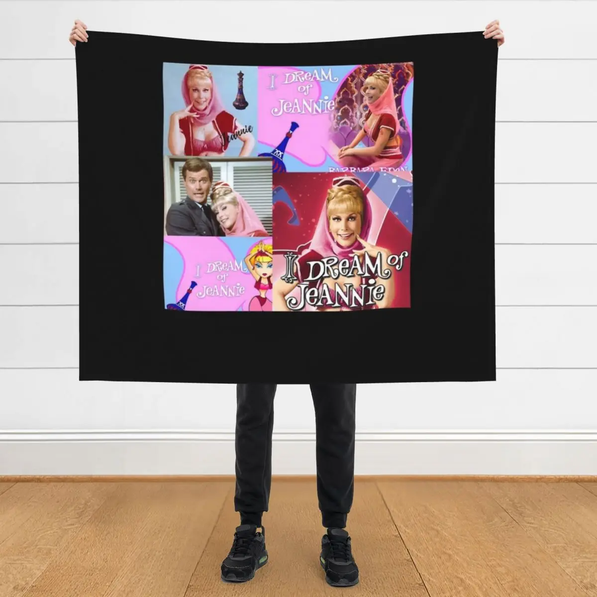 

Funny Gift For Dream of Jeannie Retro Vintage Throw Blanket anime Stuffeds Decorative Throw Shaggy Blankets