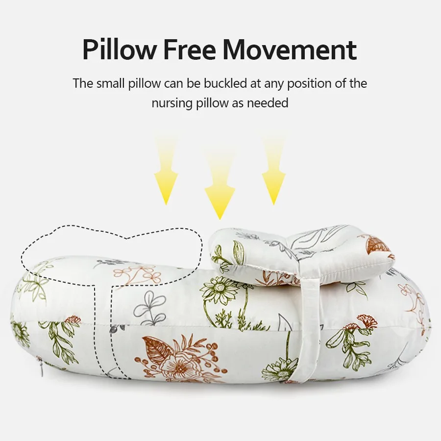 Insular Mom Waist Cushion Comfortable Mommy Breastfeeding Pillow Lumbar Support Pad Sitting Feeding Pad Breast Milk Pillow