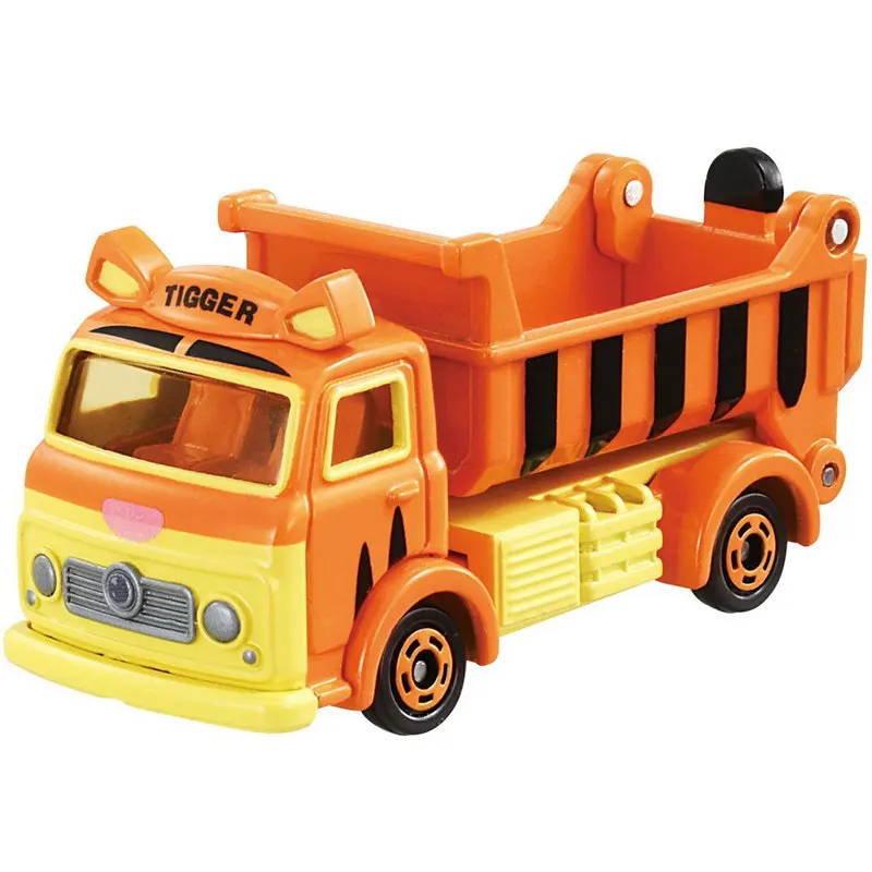 

TOMY Simulation Alloy Car Model Tomica Cars Toys For Boys Disney Car Model Toy Tigger Dump Truck 840381