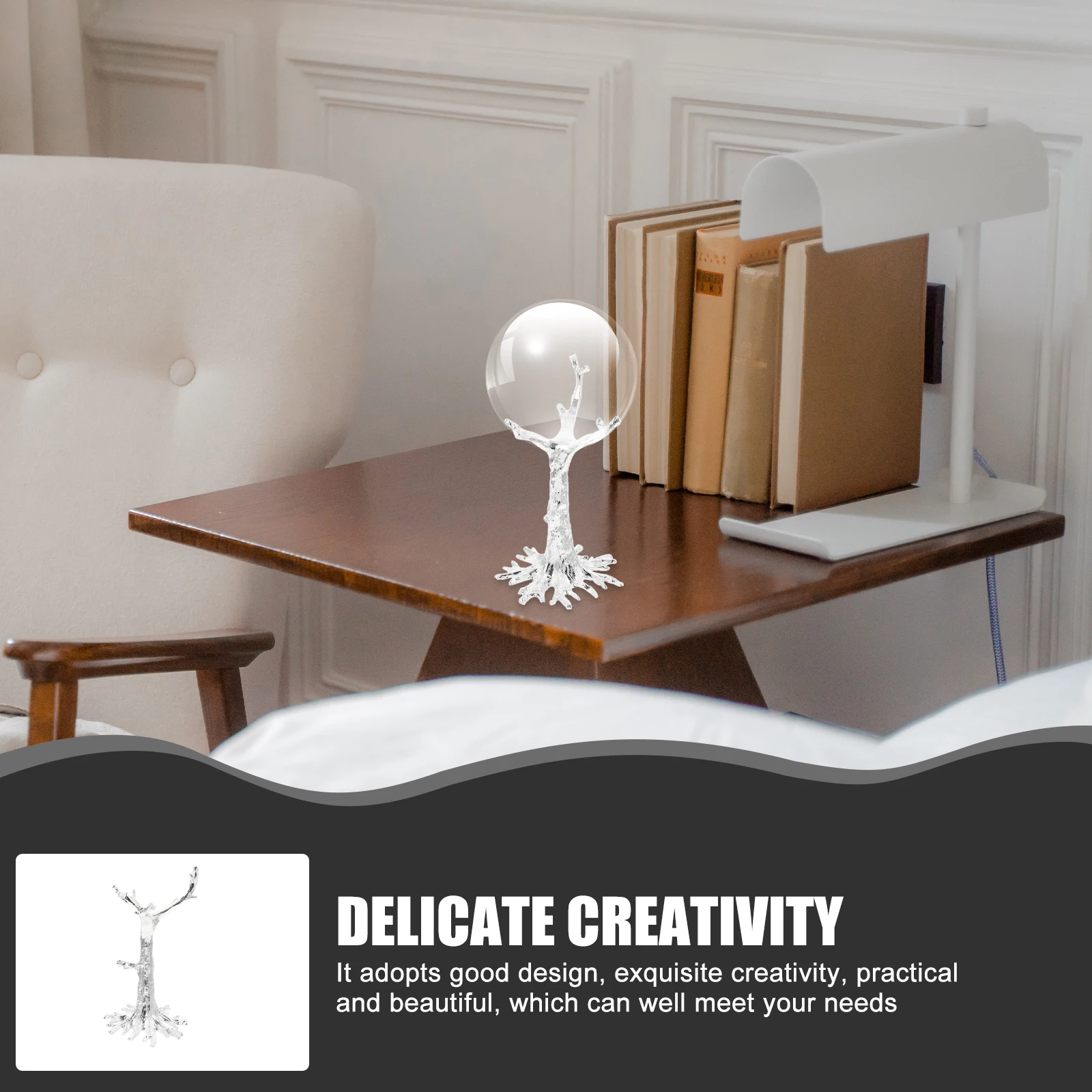 

Display Stand for Crystal Sphere Rock Multifunction Holder Holders Stands Zinc Alloy Office Stone Ball Base