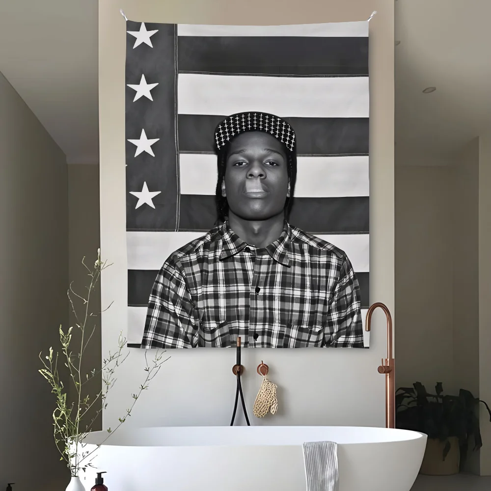 A$APS R-Rocky A-ASAP American Rapper Tapestry Perfect For Home&Living Bedroom Decor Wall Art Backdrop Banner