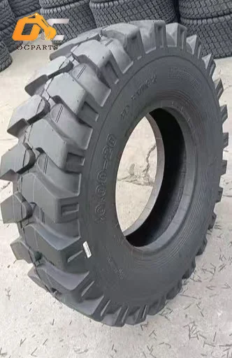 Complete Set Of Diagonal Nylon Excavator Tires For Construction Machinery Part