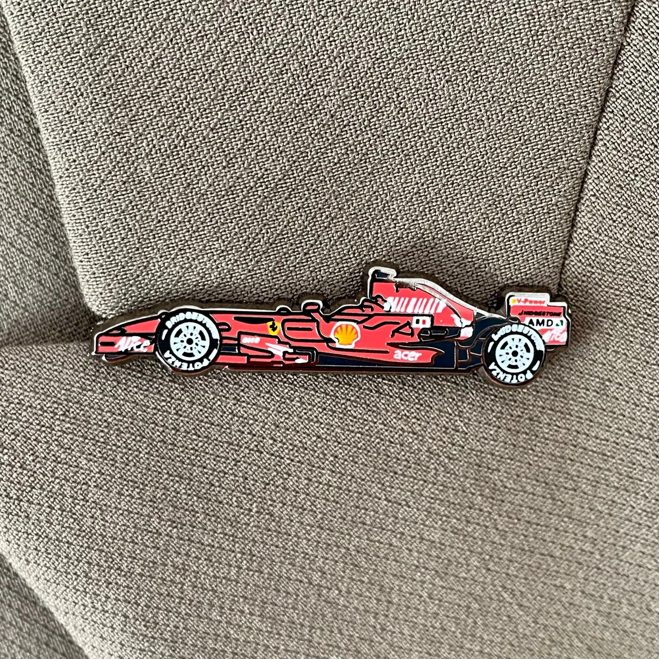 Formula 1 Car Enamel Pin