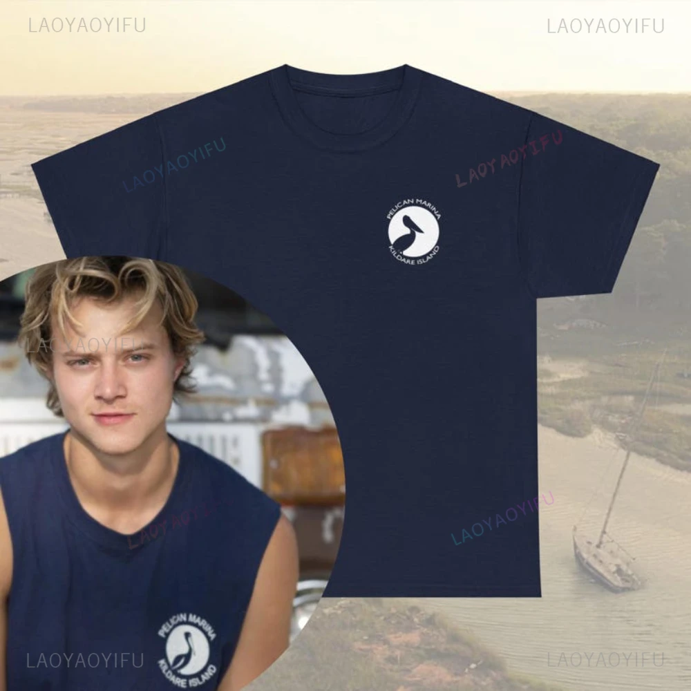 Camiseta inspirada en Outer Banks, camisetas gráficas de estilo de personaje OBX para mujer y hombre, camiseta informal inspirada en vibraciones costeras JJ Maybank