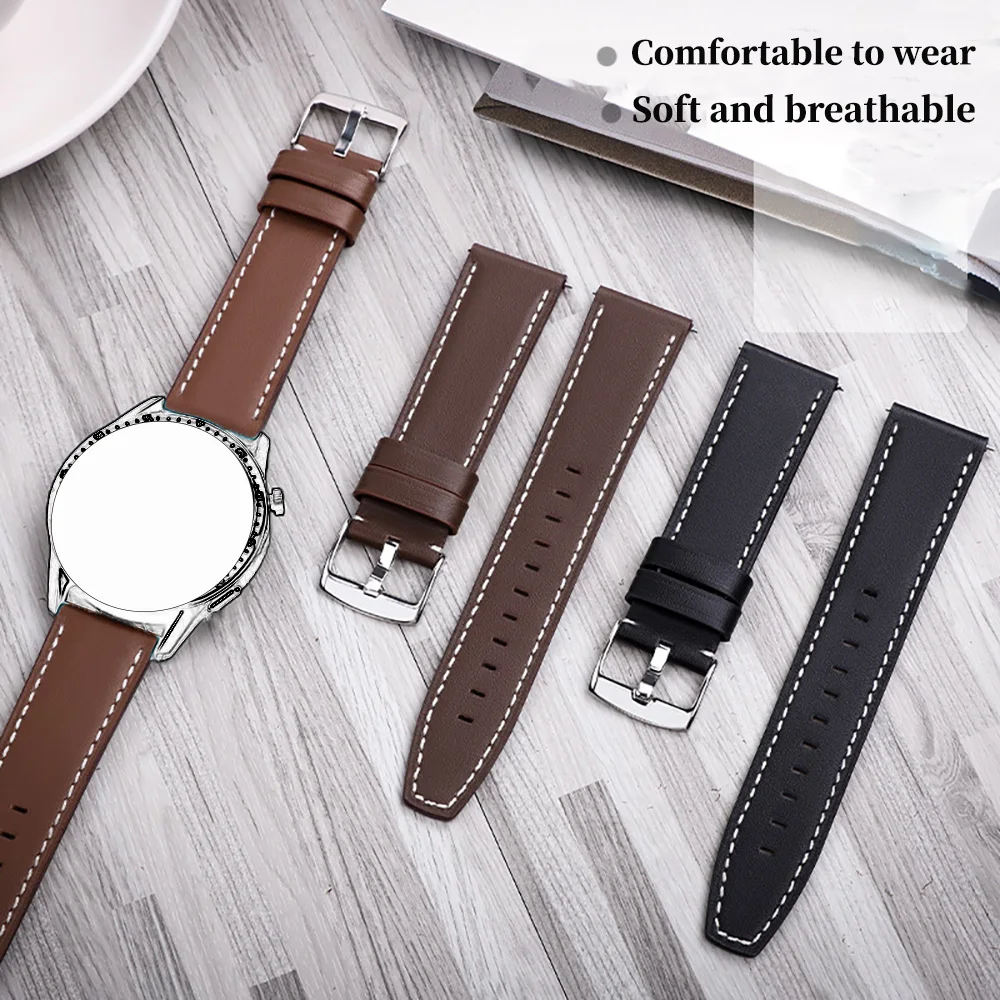 22 مللي متر ل Garmin Forerunner 745 265 255 965 955 945 935 حزام ل Vivoactive 4 Venu 2 3 سوار استبدال بو الجلود حزام (استيك) ساعة