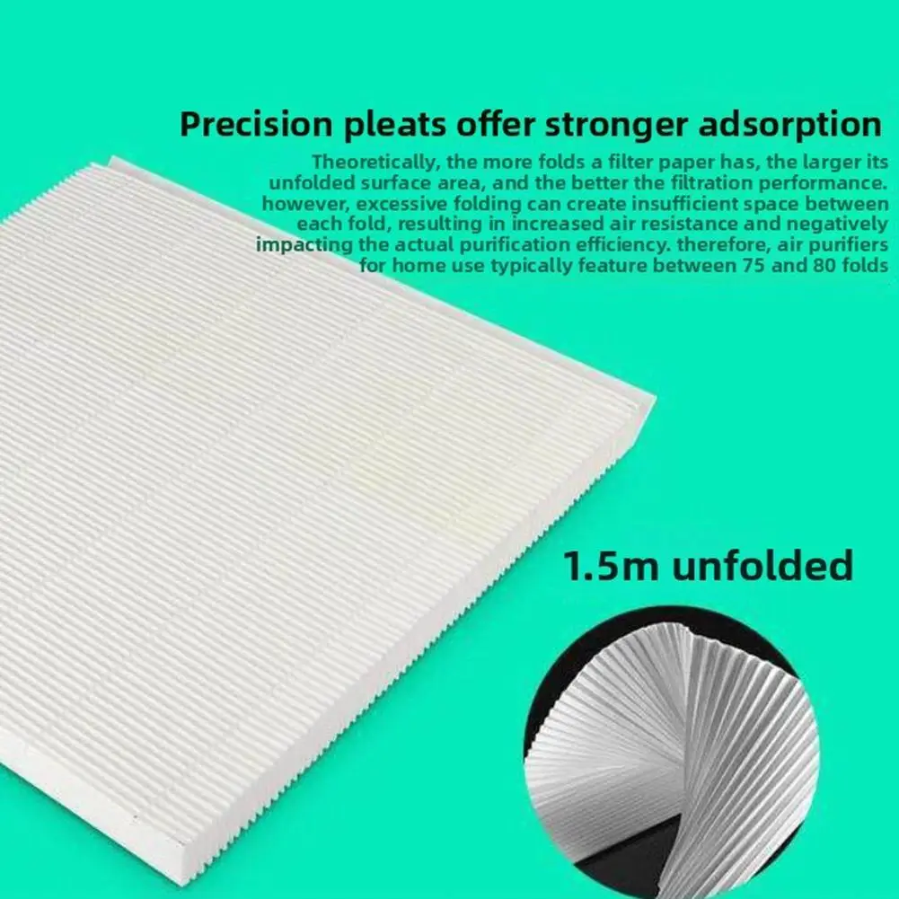 HEPA Filtration Mesh Without Mounting Frame for Use in Self-Constructed Air Cleaners and Portable Ventilation Aids