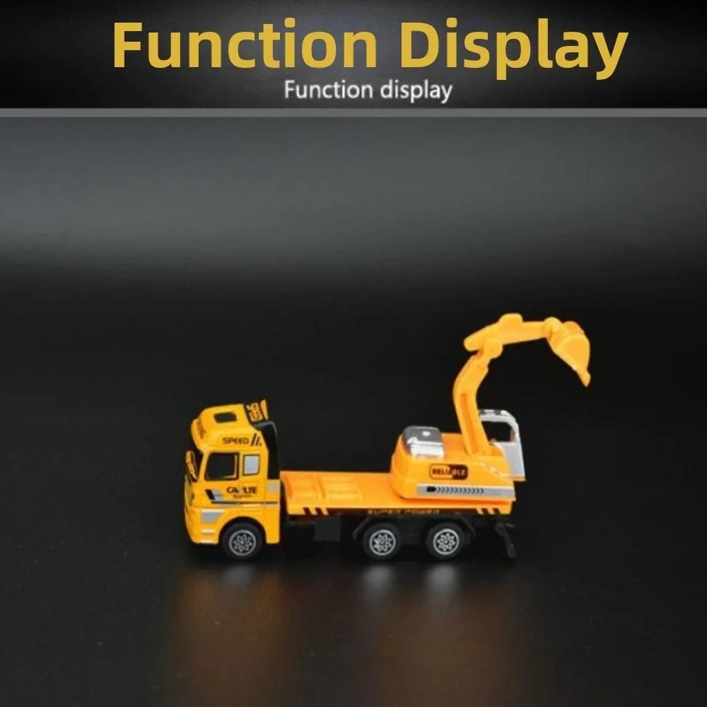 New 1:64 Kids Toy Fire Truck Multistyles Alloy Simulation Firefighting Diecast Fire Ladder Engineering Car