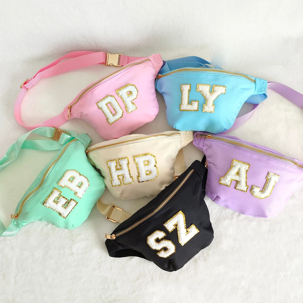 

Black Navy Pink Nylon Fanny Pack Kids Holiday Theme Park Bag Crossbody Men Bumbags Sling Bag Women Waist Pack