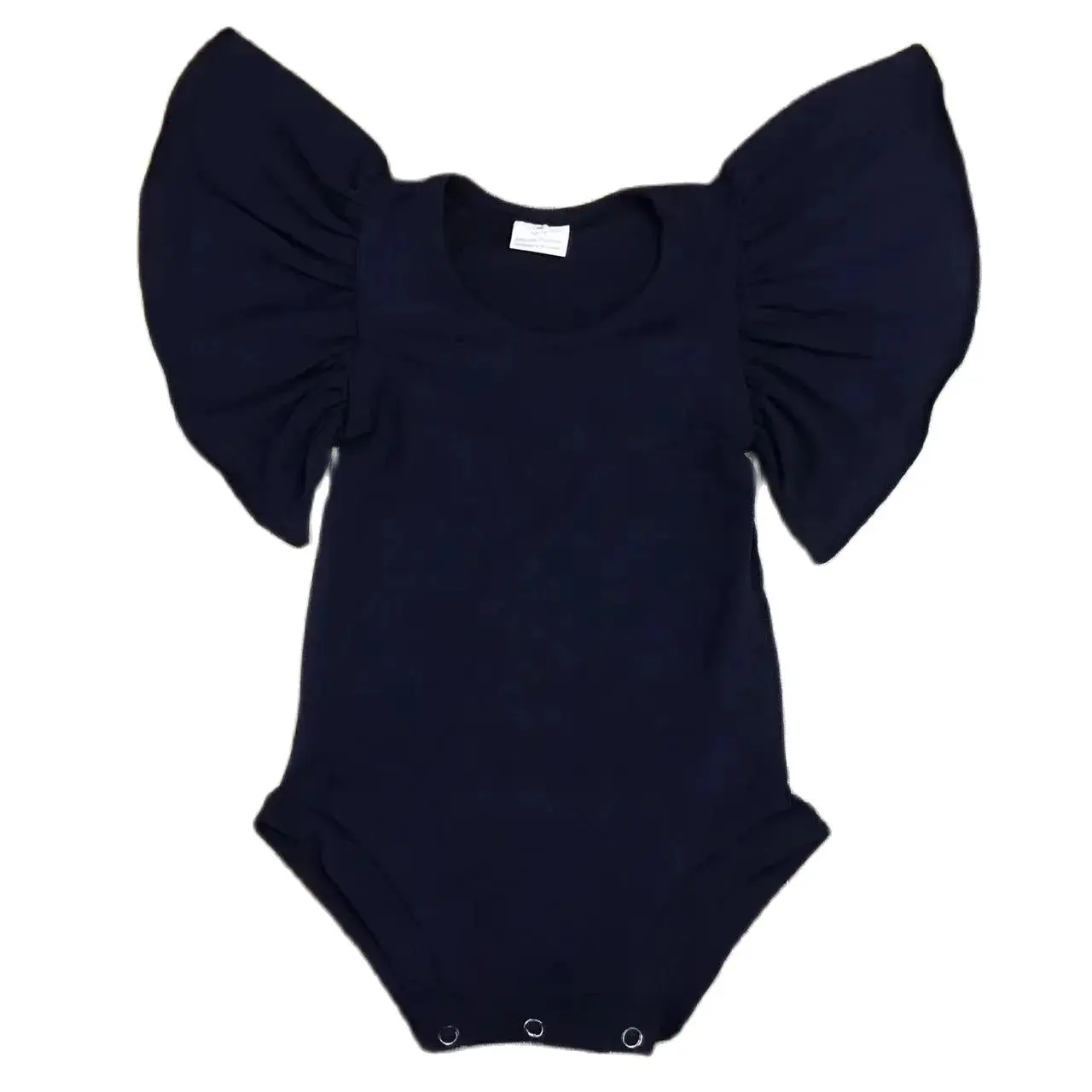 Black Girls  baby triangle romper  0-2 years childrens jumpsuit cotton triangle climbing clothes simple casual style