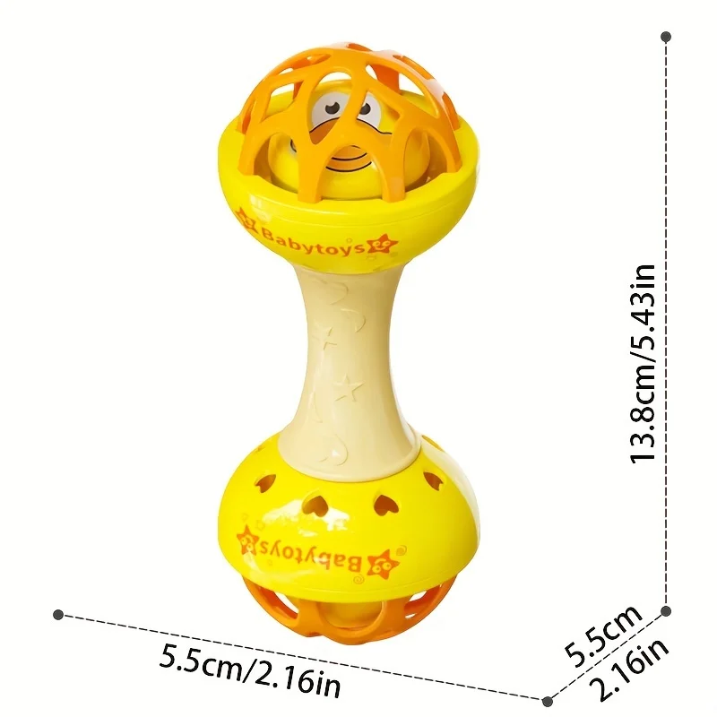 Youngsters Hand Shaking Bell Toy - A vibrating hand shaking toy suitable for Youngsters aged 0-3 years old