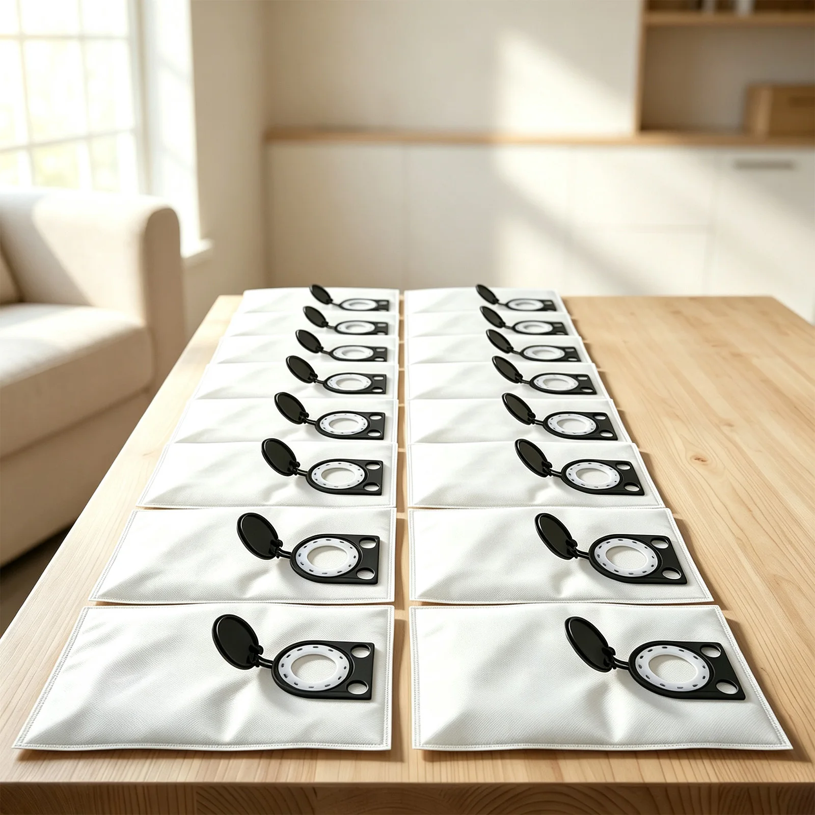 for gas 15 Dust Bags Vacuum Cleaner Bags Home Cleaning Cleaning Efficiency Easy Installation Easy Install Vacuum Bags