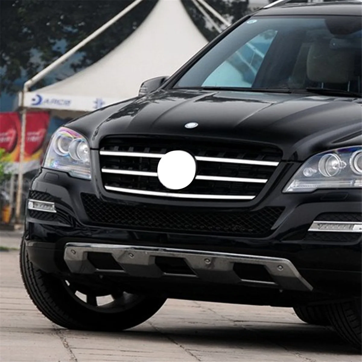 For 10-11 Mercedes Benz ML class W164 dedicated daytime running lights ML350 dedicated daytime running lights