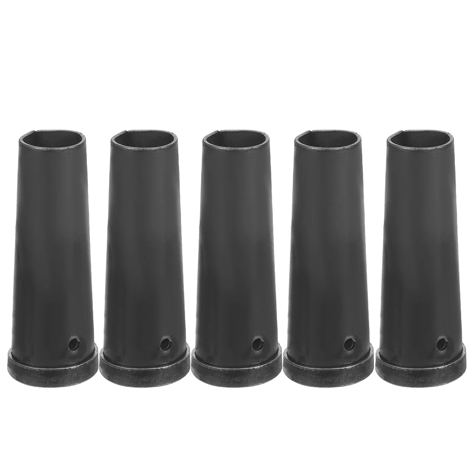 

5Pcs Garden Hoe Iron Ferrules Replacement Steel Wood Handle Connector Sleeve Tube Fitting for Cultivators Weeding Rakes