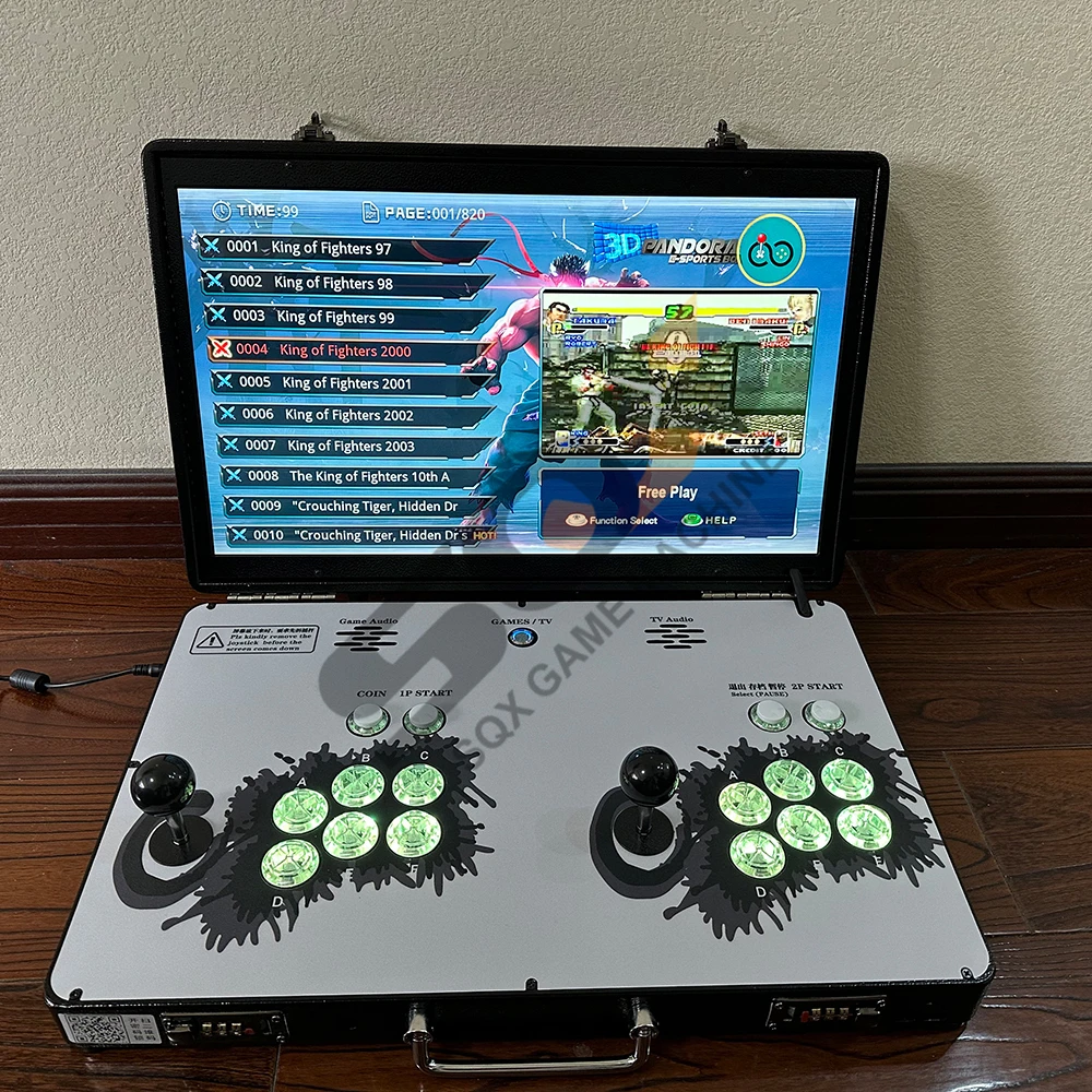 2026 Wholesale 22 Inch LCD Pandora Game Box Extreme 3D Arcade Console Fighting Game Machine with 8000 Games