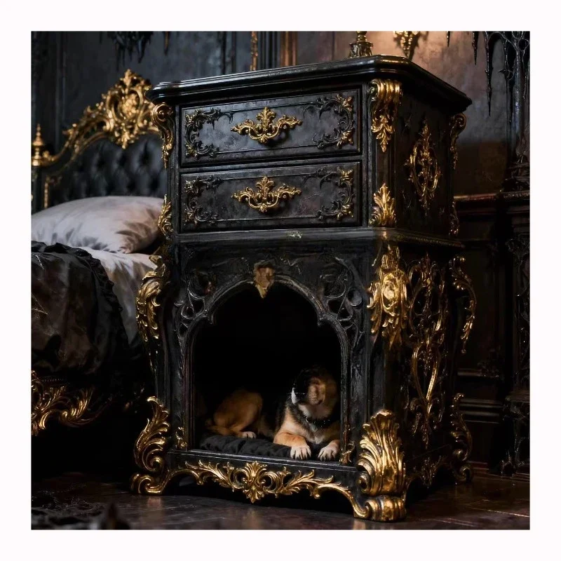 Bedroom matching human pet furniture cat dog sleeping bed cat dog sofa