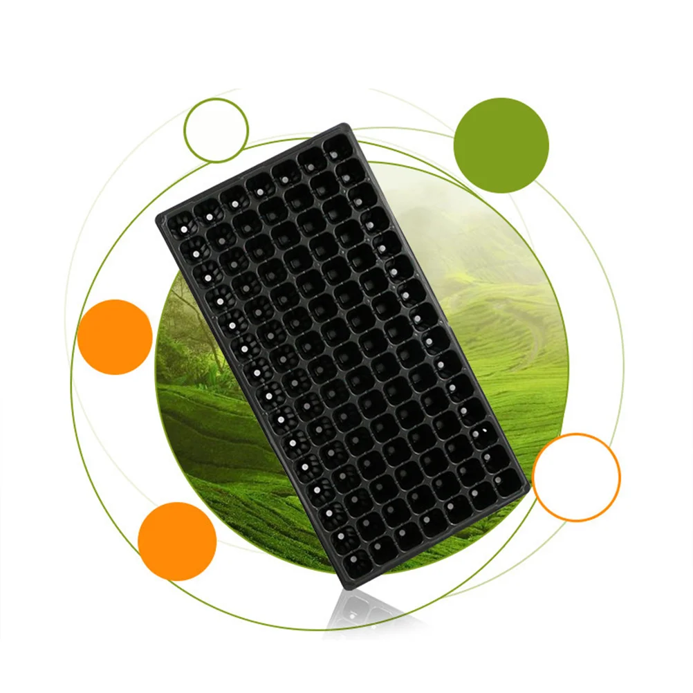 

5 pcs Tray 200 Cells Plastic Sprout Plate For Plastic Sprouter Garden Growing Trays Starter Kit Home Diy Farm Use