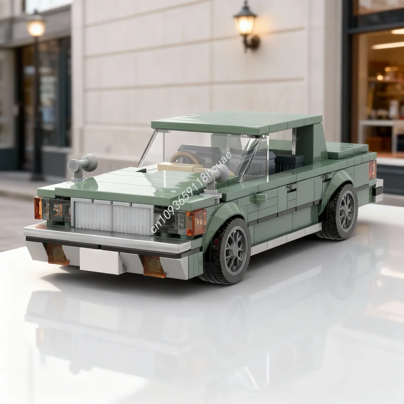 

330pcs MOC City Champions Toyota Crown Model Building Toys Blocks Christmas Gifts Construction DIY Education Creative Idea