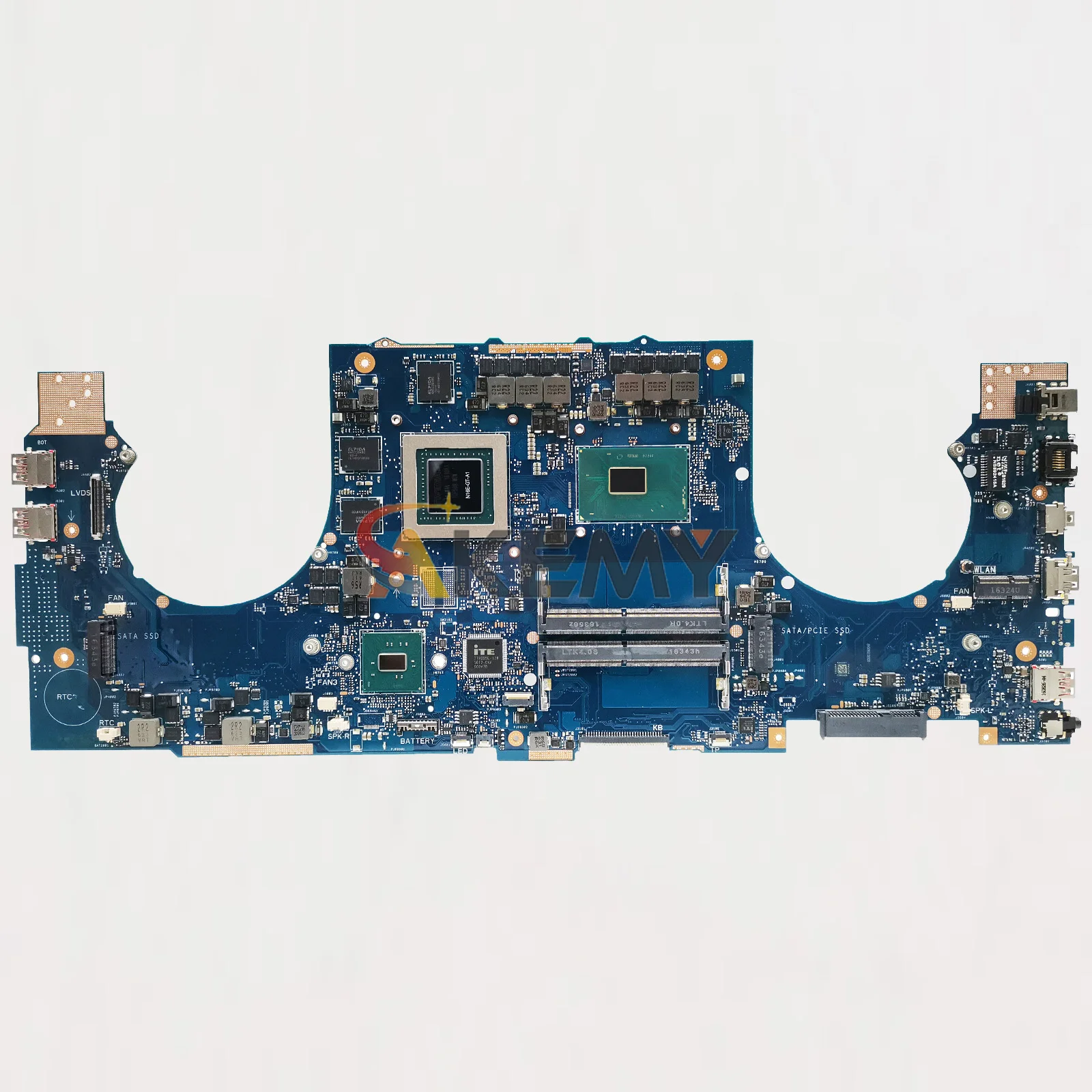 Placa-mãe para laptop gl702vt, placa principal para asus rog strix gl702vmk s7vs gl702vi gl702vsk gl702v com cpu i5 i7 100% testes ok stk