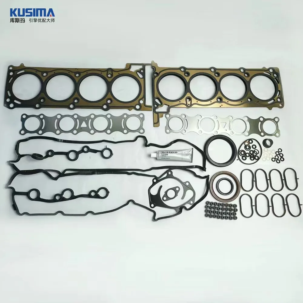 Factory Full Gasket Set for  Infiniti Nissan Armada Pathfinder Titan 5.6L VK56DE  Engine Overhaul Rebuild Kit