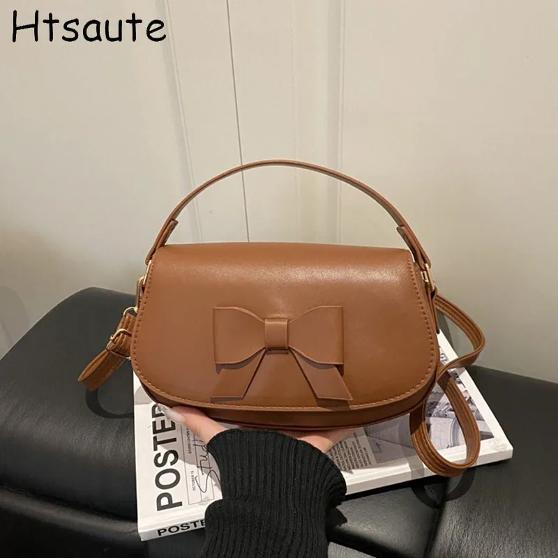 High Quality PU Leather Purse Women Shoulder Crossbody Bags  Vintage Wear-resistant Bag Luxury Ladies Handbag Sac Flap