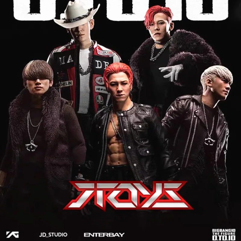 

Оригинальный EB ENTERBAY Bigbang 1/6 Kwon Zhiyong Taeyang Daesung Victory TOP Полный набор моделей