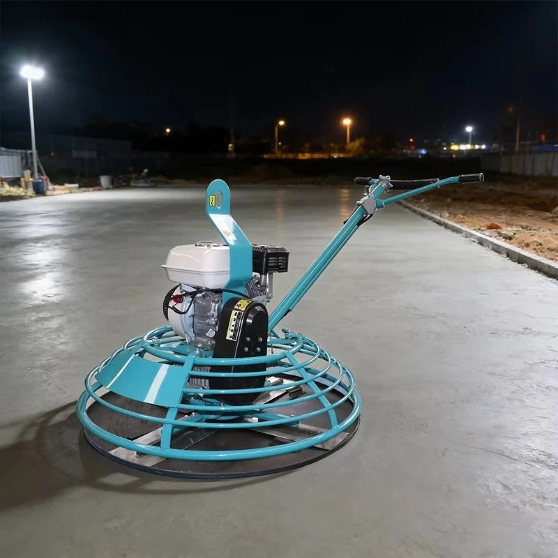 Factory Price Custom Engine Walk Behind Finishing Float Tools Concrete Machinery Helicopter Power Trowel