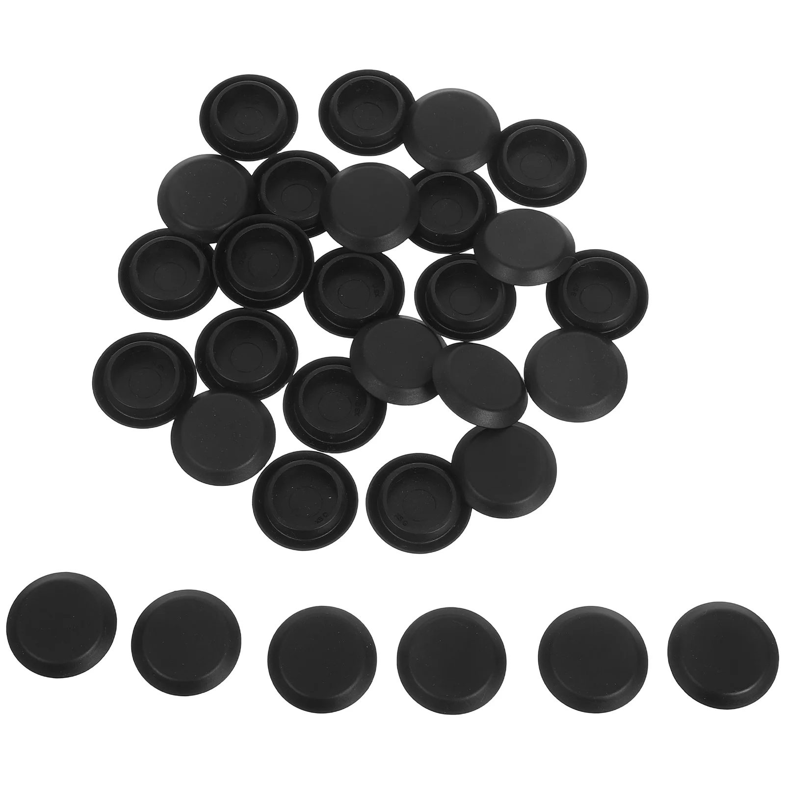 

30Pcs Plastic Auto Body Plugs Waterproof Hole Plugs Dustproof Sealers Car Door Frame Protection Covers Car Screw Protector Cover
