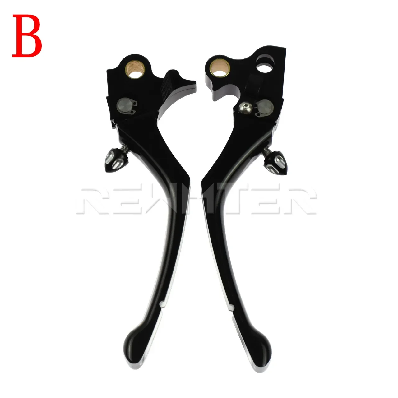 Motorcycle CNC Clutch Brake Lever Black/Chrome For Harley Sportster XL 04-17 Touring Softail Dyna Breakout Electra Glide FatBob