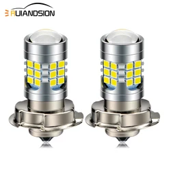 Ruiandsion Universal LED Motorcycle Headlight P15D P26S H6M P36D 2835 Chip Motorbike Headlamp 6V 12V 9-30V Daytime Running Light