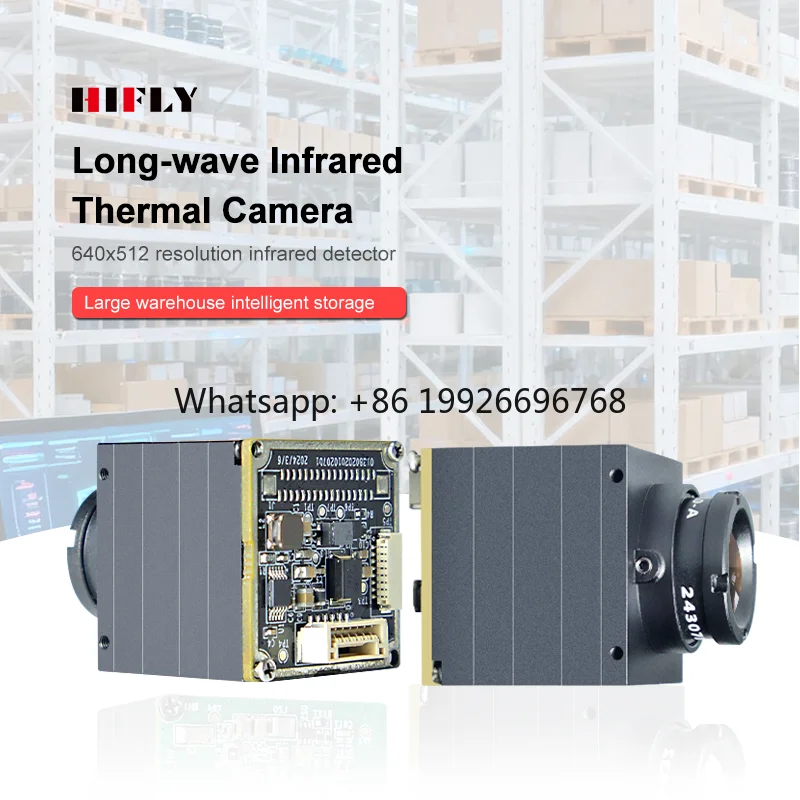 CVBS 640x512 with 9.1MM Lens Uncooled Infrared Imaging LWIR Thermal Camera Module