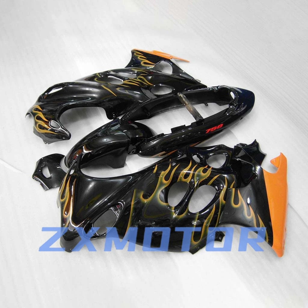For GSX600F 1998 1999 2000 2001 2002 2003 2004 2005 2006 Motorcycle Bodywork Fairings GSX750F 98-06 ABS Fairing Kit view 2