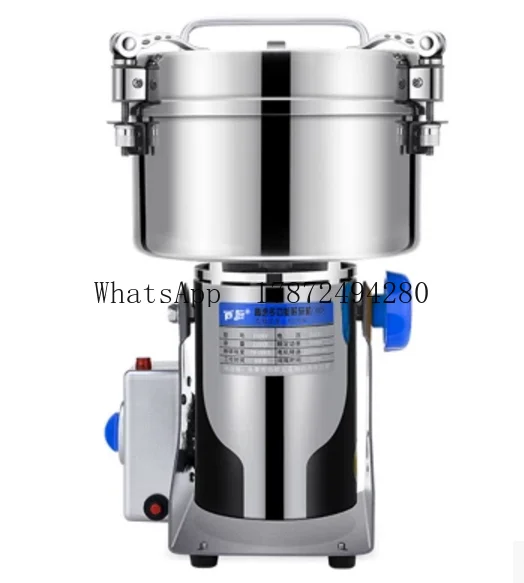 Spices Grinder Rice Milling Machine Grinder Machine Electric Maize Milling Machine Rice Peanut Grain Flour Spice Mill