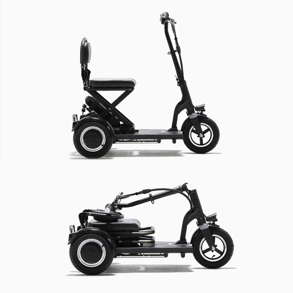 lightweight 3 wheels electric smart portable for elderly mobility scooter custom