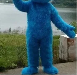 Elmo mascot cosplay costumes  Factory Direct Selling High Quality Long Fur Mascot Halloween Carnival Party