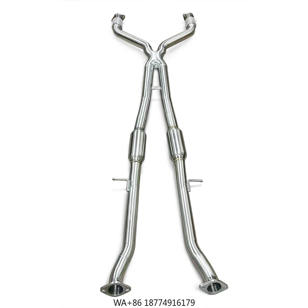 

Для 400Z 3.0T 2021-2023 производительная выхлопная труба с резонатором выхлопная труба прямая оптовая продажа с фабрики